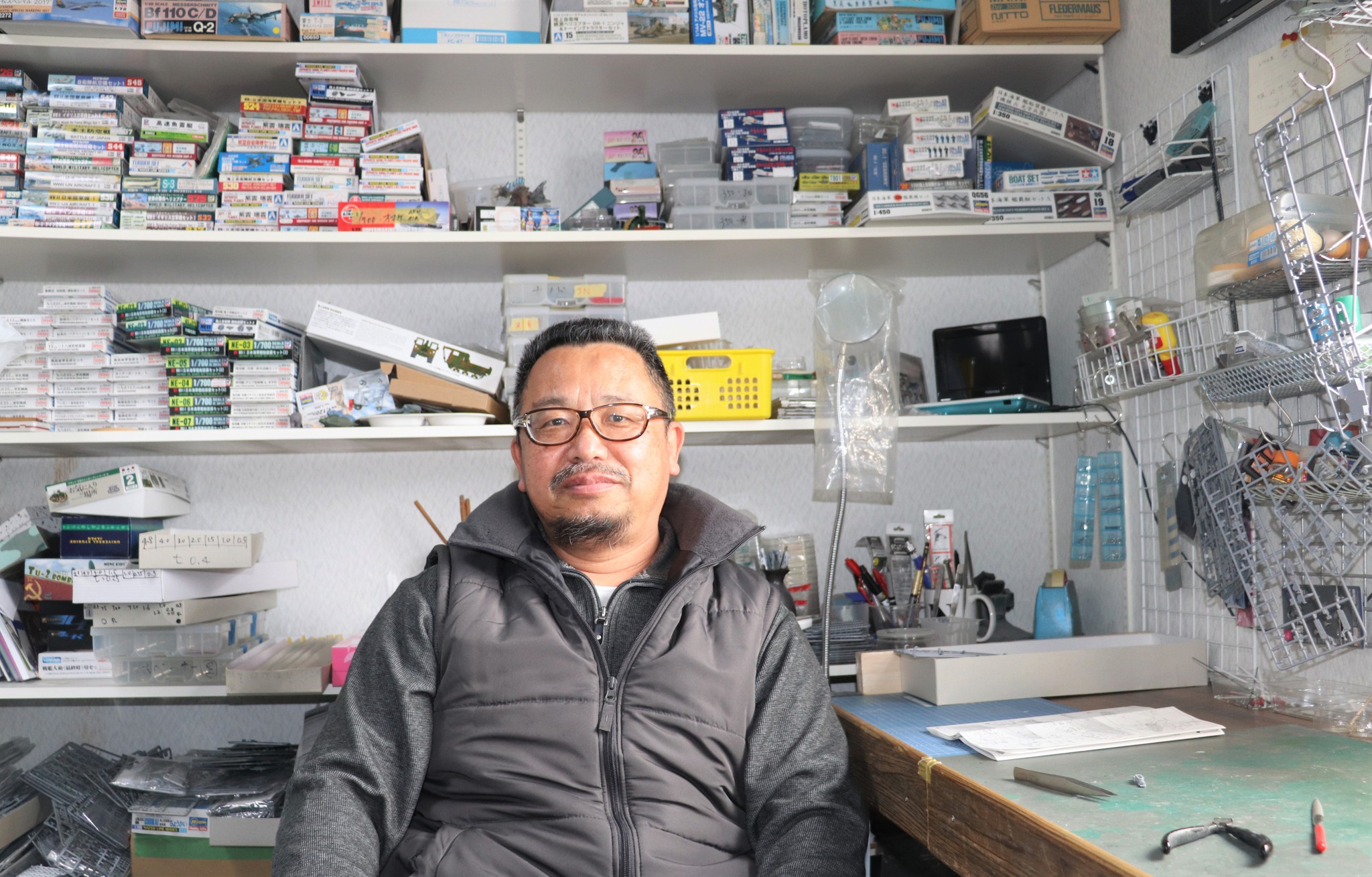 プラモデル歴“50年” その世界に魅了され、早期定年退職したプロの戦艦モデラーに聞く、充実したセカンドライフ