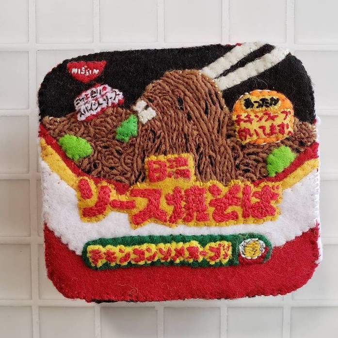 本物そっくりおままごと道具が話題　おばあちゃんが孫のため刺繍で製作！