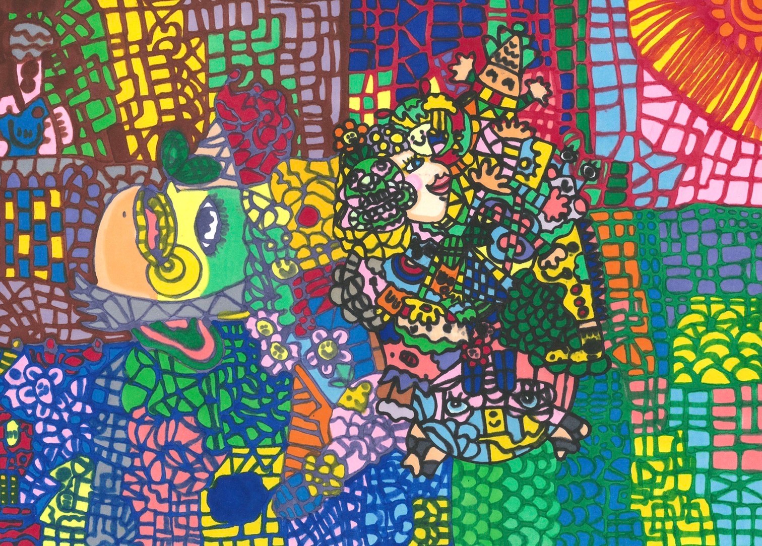 自閉症の娘が生み出すアートと創作を支える家族　岡山・倉敷市で初の個展