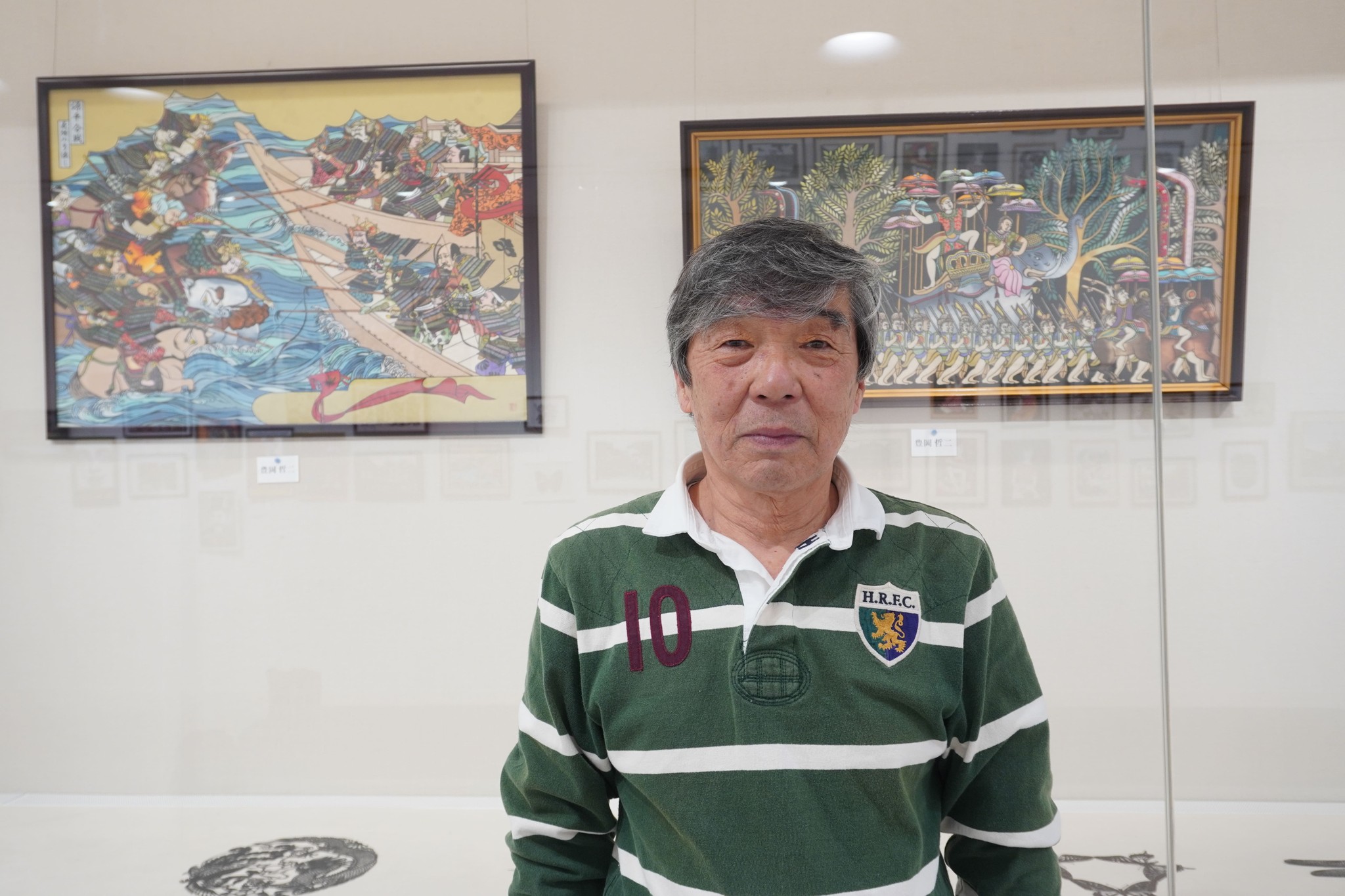 「白黒が原点」　その道50年以上のベテランが語る切り絵の魅力とは