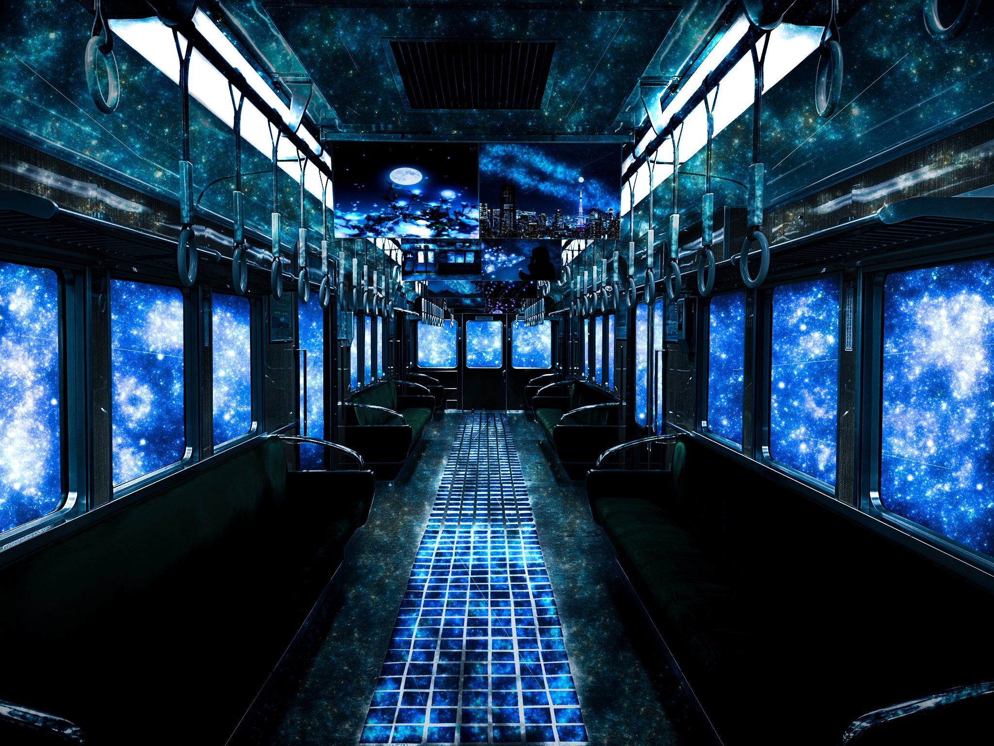 「まるで銀河鉄道」な画像が話題！　制作過程をクリエイターに聞いてみた