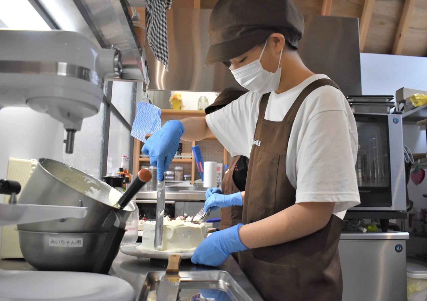 場面緘黙症の娘の「ケーキ屋さんになりたい」夢　母子で叶え、来春グランドオープン