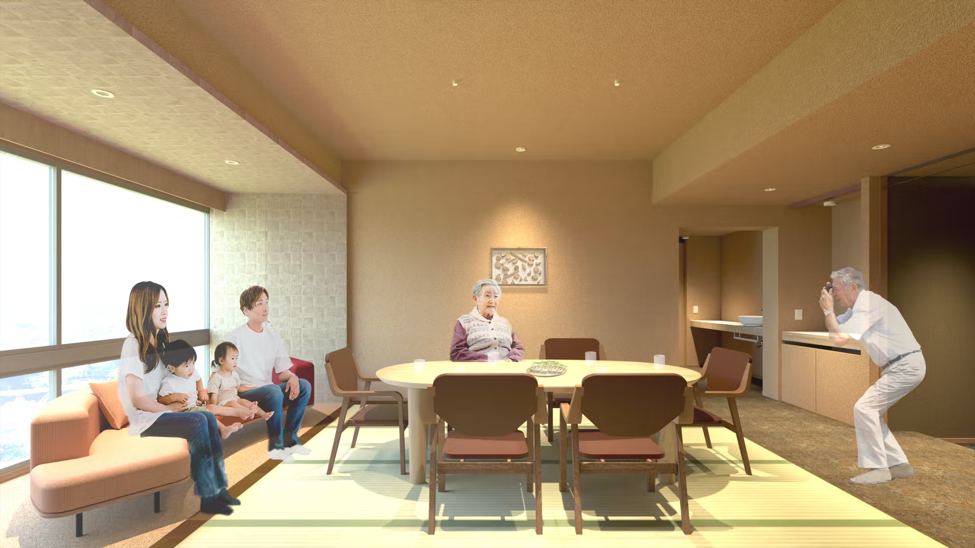 客室の図面イメージ