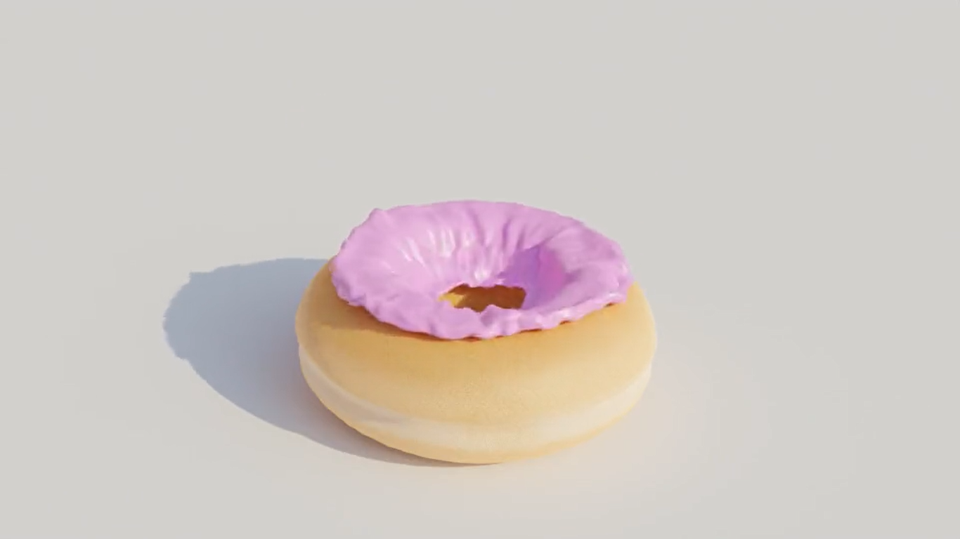 「ずっと見ていられる」ドーナツにチョコがかからない!?動画　失敗作が思いがけず話題に