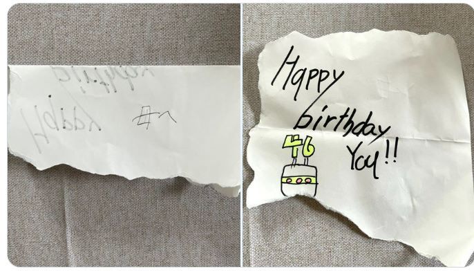 誕生日当日、中学生の息子からの思わぬサプライズに「ステキ」「センス良すぎて泣きそう」