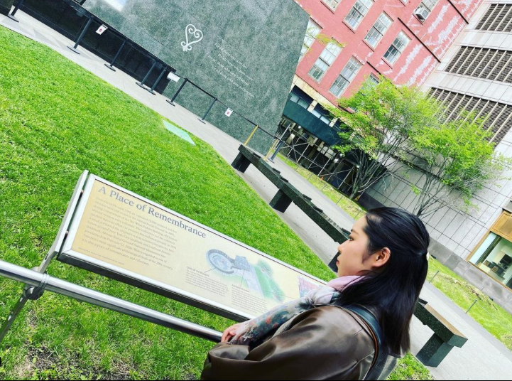 三好さん（墓地見学）