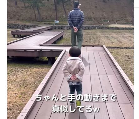 真似②