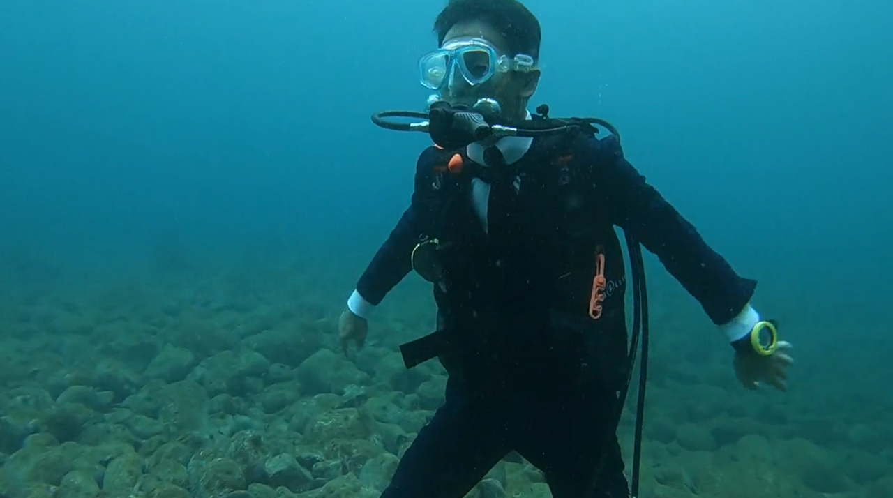 ダイビング…2年8月②